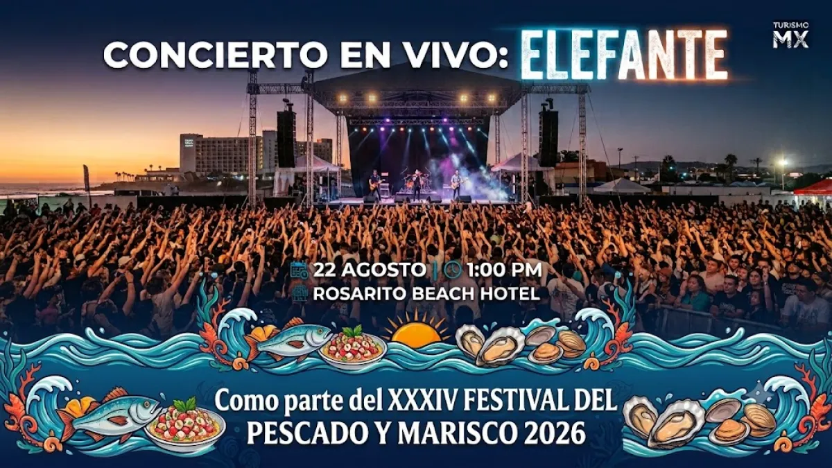 ELEFANTE: Concierto en vivo dentro del marco del XXXIV Festival del pescado y el marisco